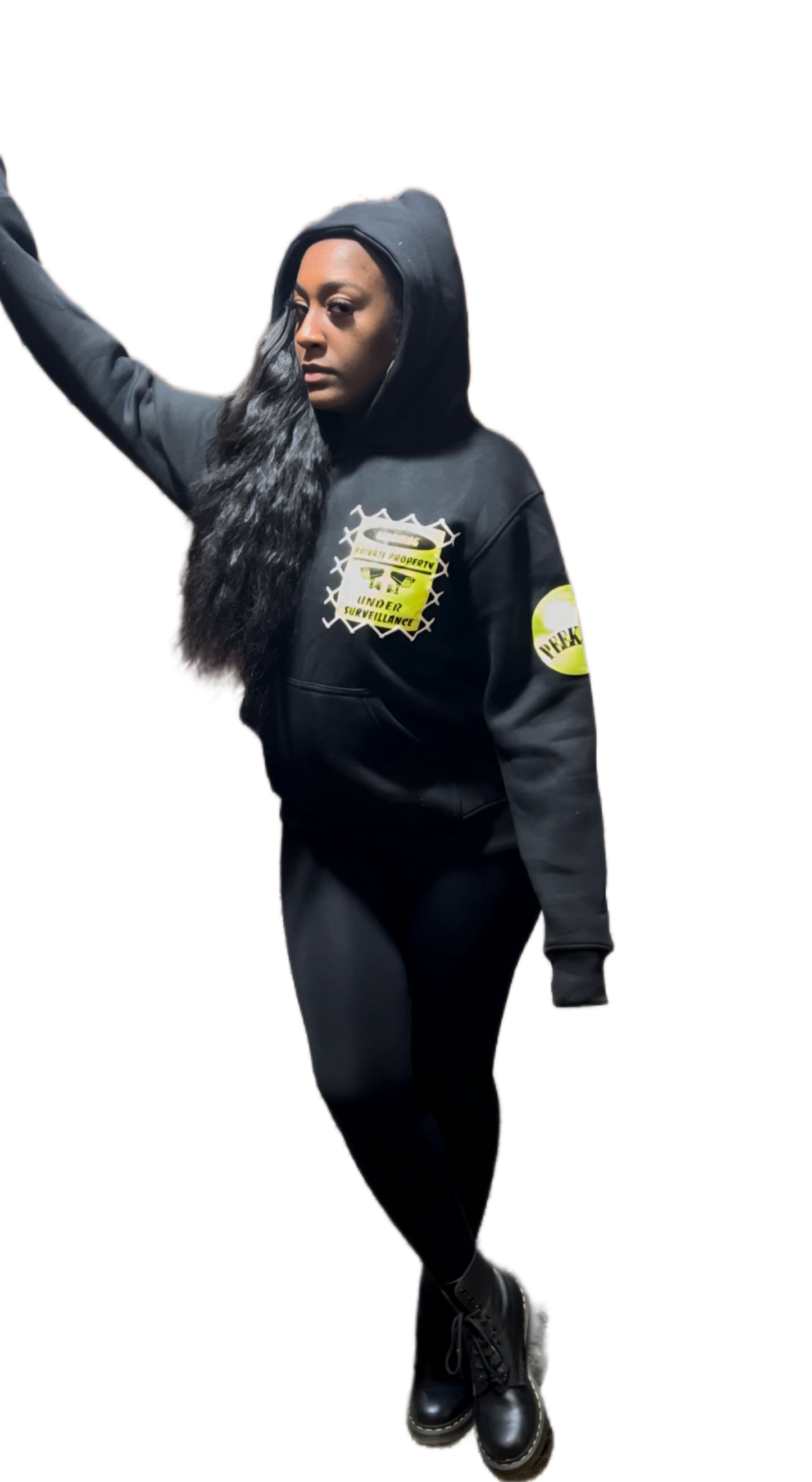 PEEKABOO UNDER SURVEILLANCE HOODIE