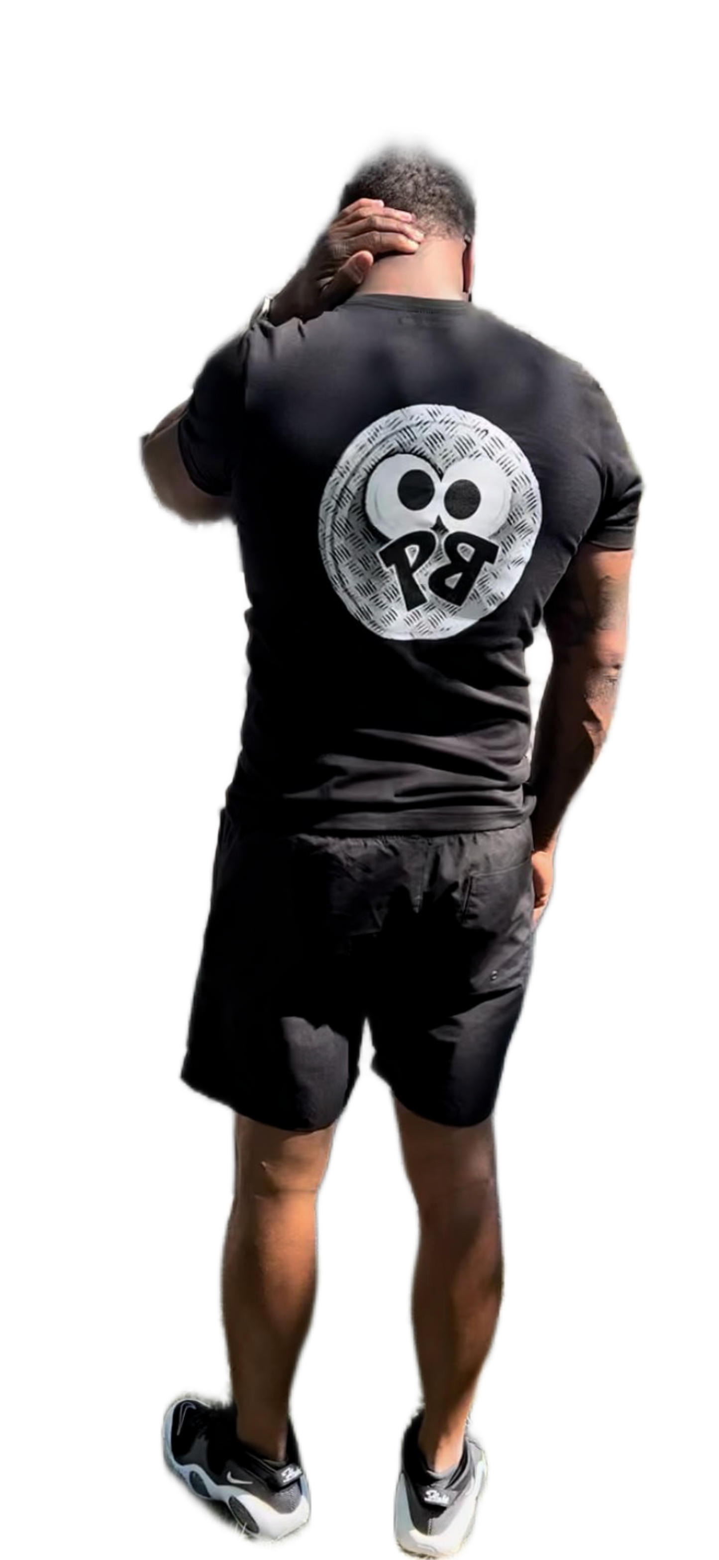 PEEKABOO LEISURE DEPT TEE BLACK