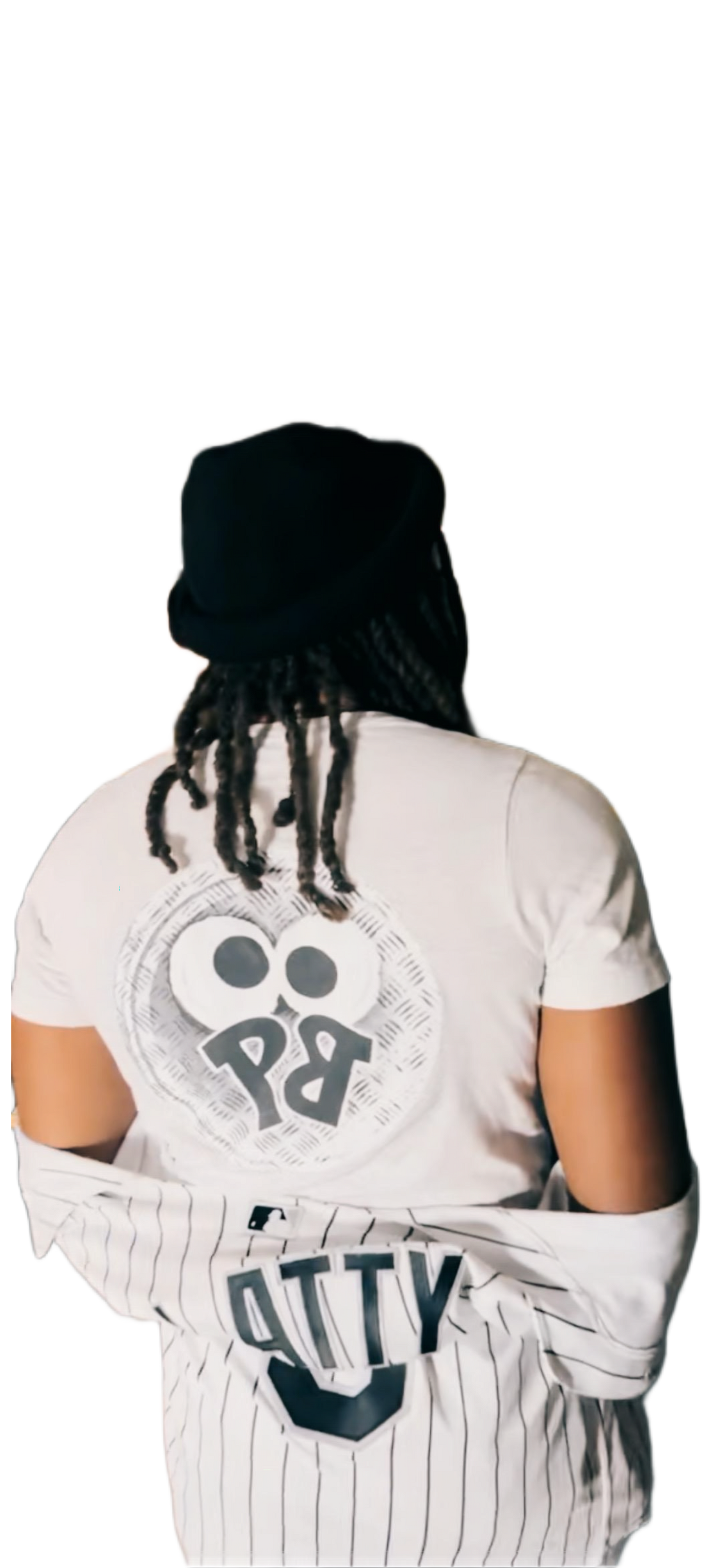 PEEKABOO LEISURE DEPT TEE GREY