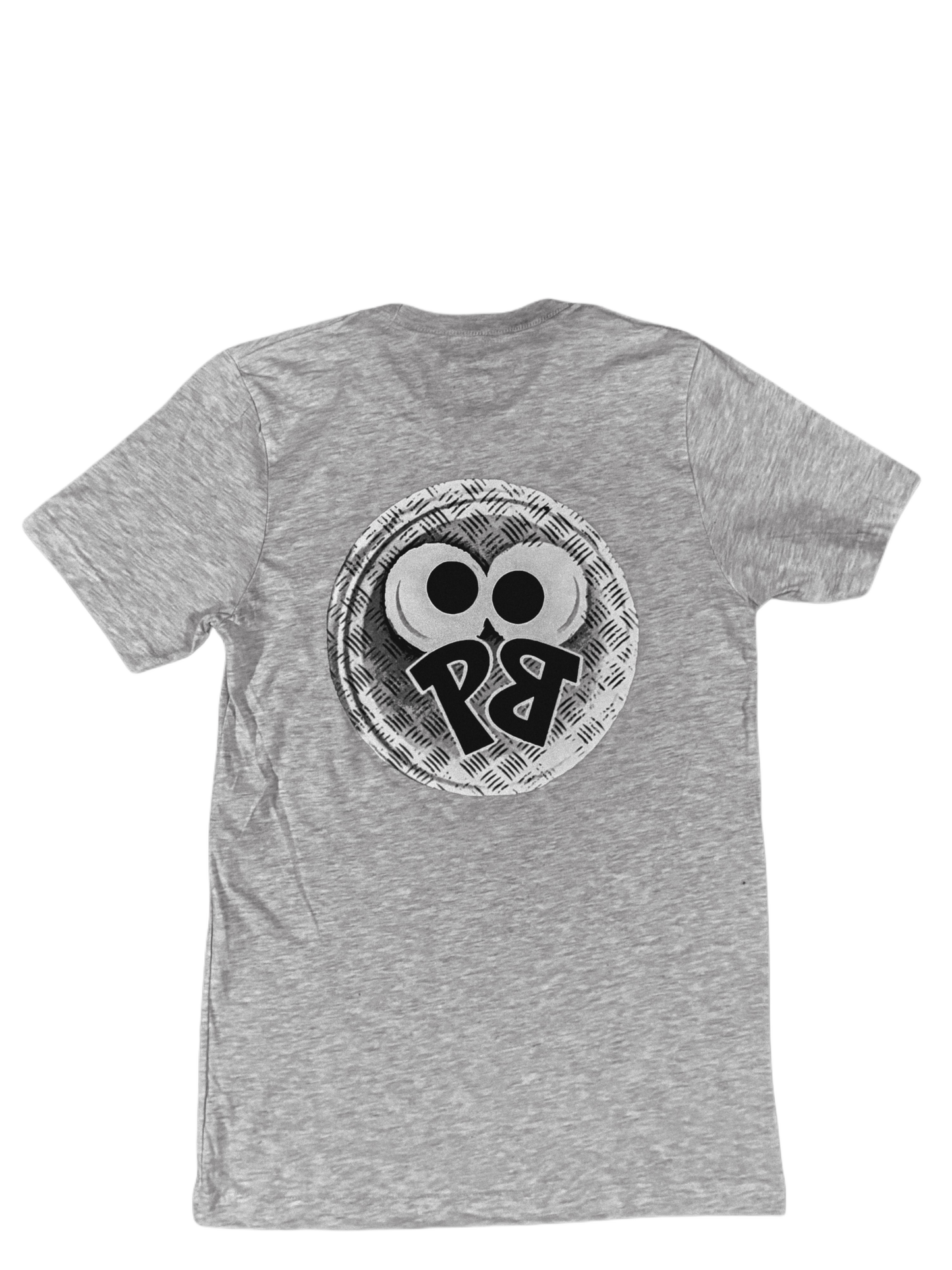 PEEKABOO LEISURE DEPT TEE GREY