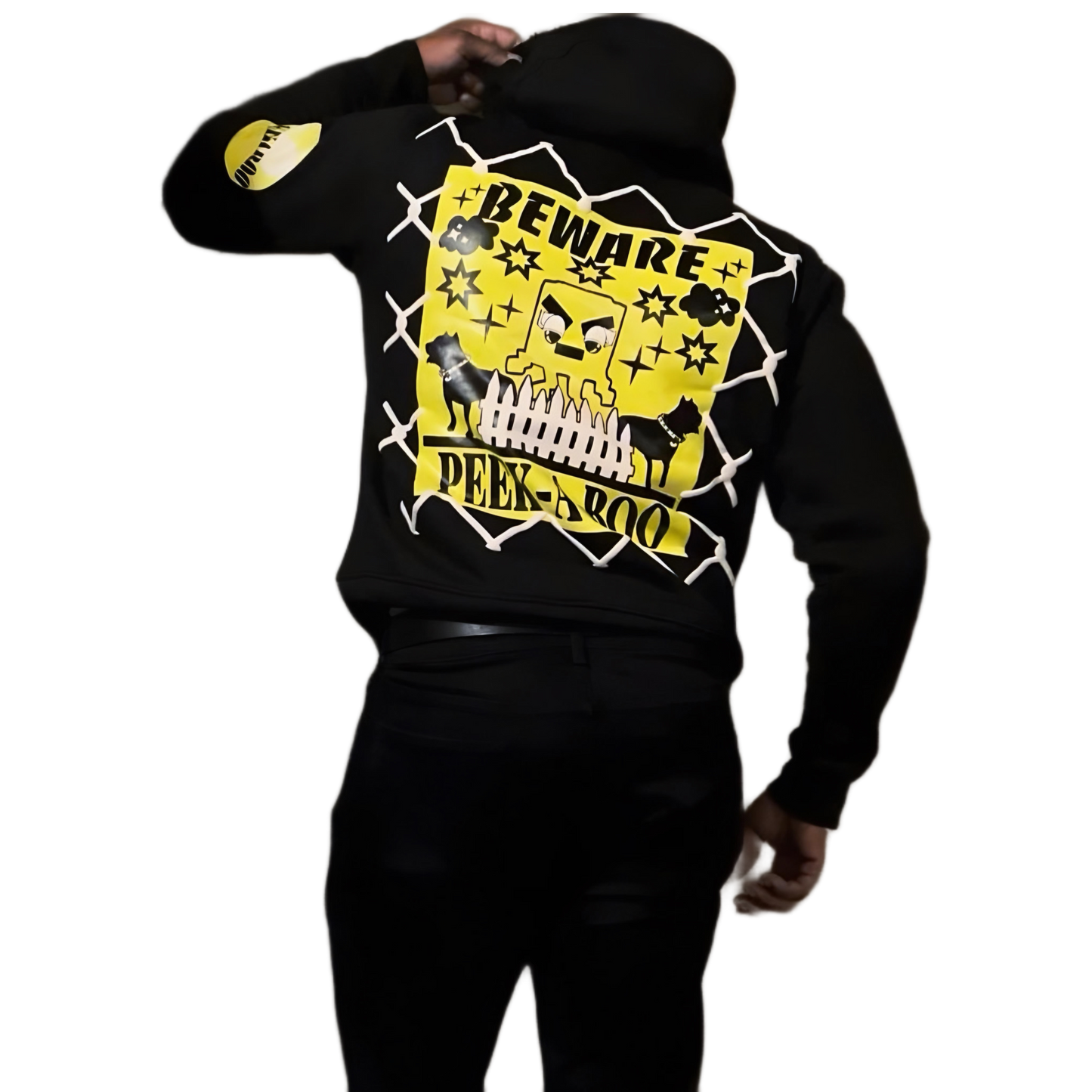 PEEKABOO UNDER SURVEILLANCE HOODIE