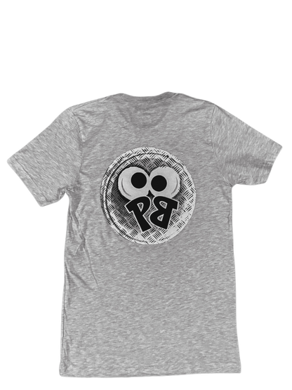 PEEKABOO LEISURE DEPT TEE GREY